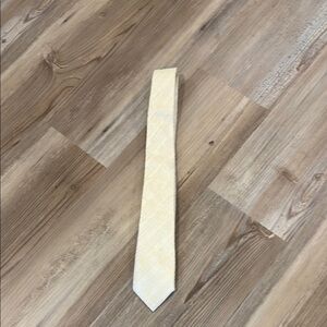 Linco pure silk Cream Tie